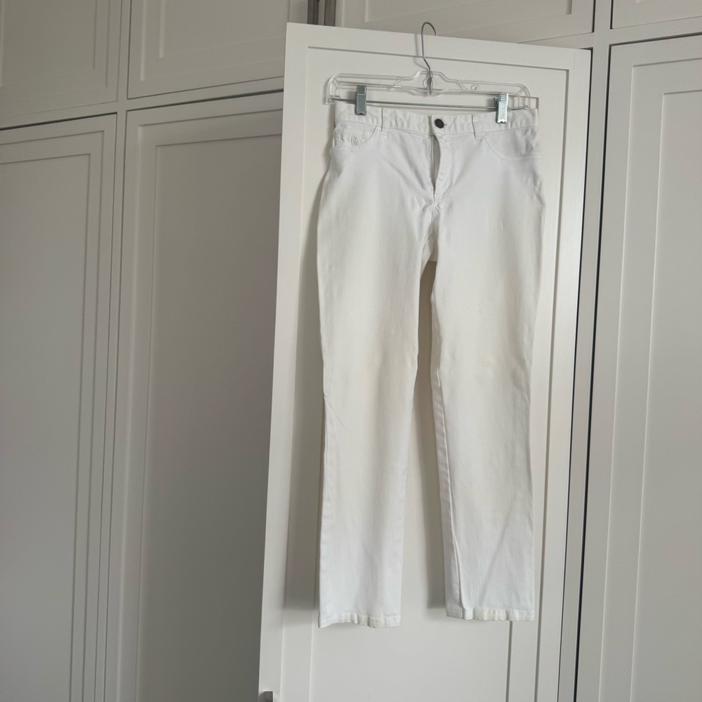 Ralph Lauren White Ankle Jeans 26